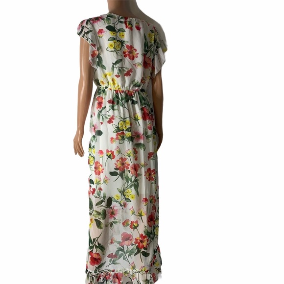 EnFocus Studio Floral flowy one piece dress SZ M/L - Picture 3 of 10
